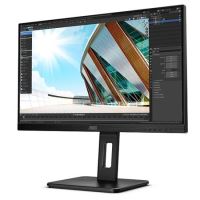 AOC LCD 27P2Q 27" IPS/1920x1080@75Hz/4ms/300cd/VGA/DVI/HDMI/DP/4xUSB/Repro/Pivot/HAS/VESA 27P2Q