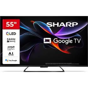 55HR7265E QLED GOOGLE SMART 144Hz SHARP