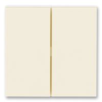 ABB LEVIT 3559H-A00652 17 KRYT SPÍNAČE KOLÉBKOVÉHO DĚLENÝ SLONOVÁ KOST/BÍLÁ