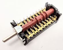 Přepínač otoč. Technogas, 9 poloh (8+1), Gottak 890807K / 890903K