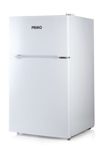 Lednice s mrazákem nahoře - bílá - Primo PR102FR, Objem chladničky: 61 l, Objem mrazáku: 2