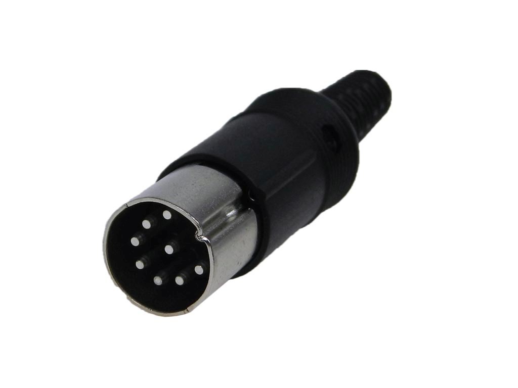 Konektor DIN pro Audio / Video 8 pinů MAS 80 S HIR