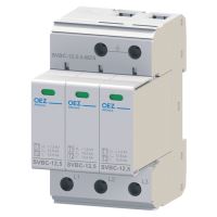 OEZ SVODIČ SVBC-12,5-3-MZ TYP1+2 3X12,5KA 230VAC 3P 40619