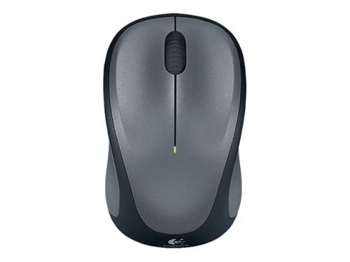 Logitech myš Wireless Mouse M235, optická, 3 tlačítka, šedá,1000dpi