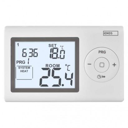 Pokojový programovatelný drátový termostat P5607, P5607