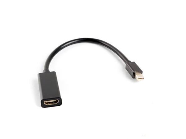LANBERG adaptér mini DisplayPort 1.2 na HDMI, M/F,