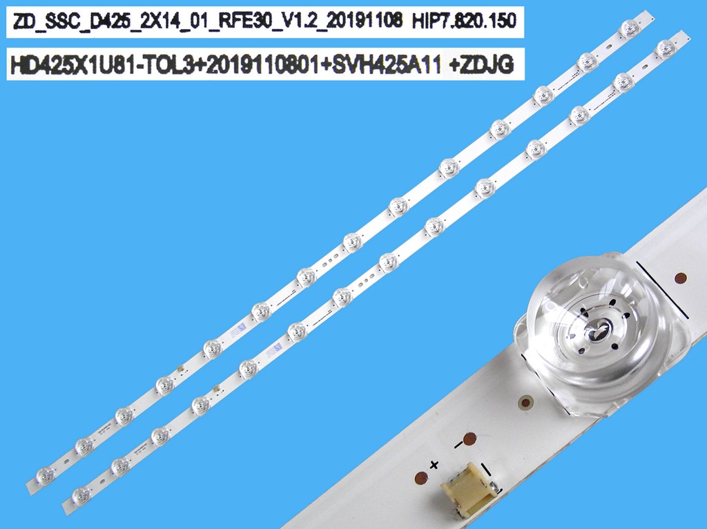 LED podsvit 780mm sada Hisense celkem 2 pásky / D