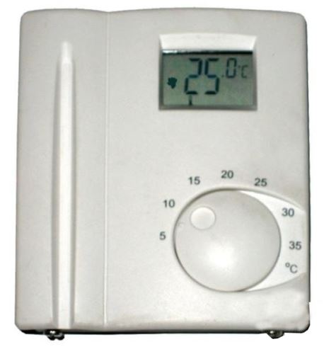 REG TERMOSTAT  TP39 ELEKTRONICKÝ S DISPLEJEM 230V 6299