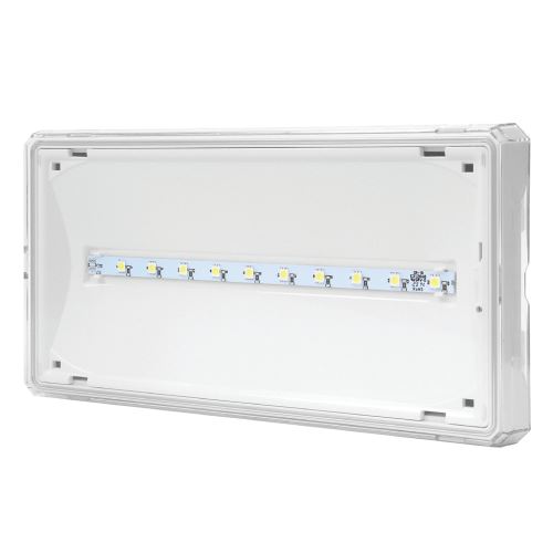 MODUS SVÍTIDLO LED NOUZ OZN/ETL/3W/B/1/SA/AT/WH/HTR EXIT 3W 425LM PREMIUM IP65 1H SV. TRVA