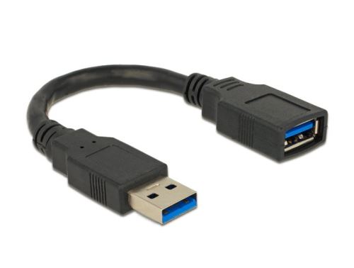 Delock USB 3.0 kabel prodlužující A/A samec/samice délka 15cm