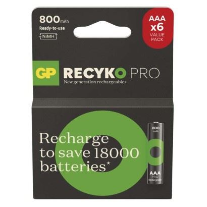 Nabíjecí baterie GP ReCyko Pro Professional AAA (HR03), B2618V