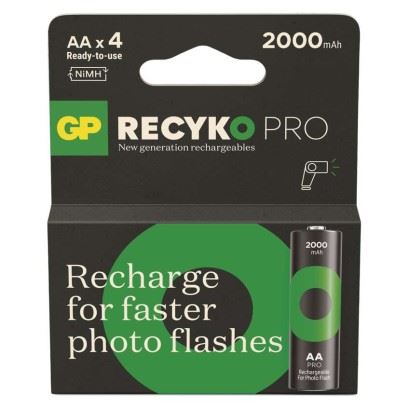 Nabíjecí baterie GP ReCyko Pro Photo Flash AA (HR6), B2629