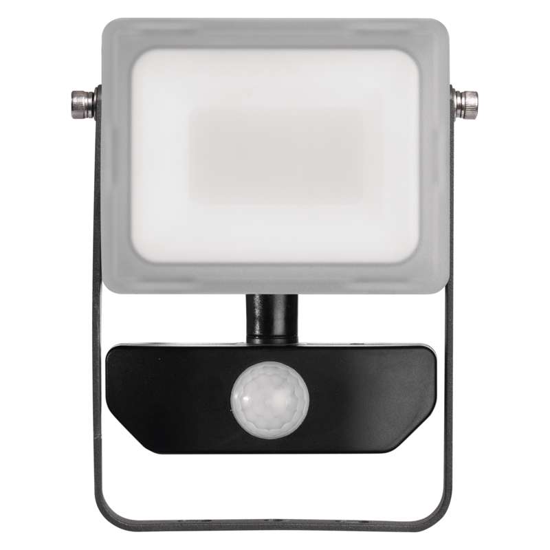 LED reflektor ILIO s pohybovým čidlem, 10,5W, černý, neutrální bílá, 1531252910