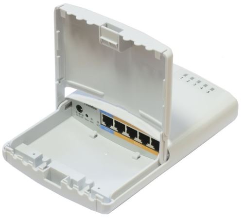 MikroTik RouterBOARD RB960PGS-PB PowerBox Pro, 5xGLAN (4x PoE-OUT), Outdoor, nap. adaptér,
