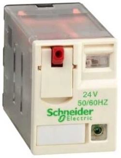 SCHN ZELIO RELÉ MINIATUR PATIC 24VAC 6A 4P S LED RXM4AB2B7