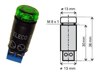 ELE SIGNÁLKA SMS-99 G 12VAC/DC