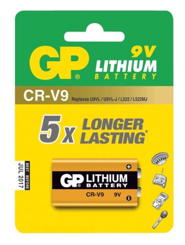 Lithiová baterie GP 9V (CR-V9) B1509