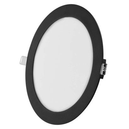 LED vestavné svítidlo NEXXO, kruhové, černé, 18W, se změnou CCT, 1540141870