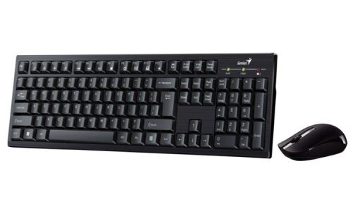 GENIUS KM-8101 set klávesnice a myši, bezdrátový, CZ+SK layout, 2,4GHz, mini USB přijímač,
