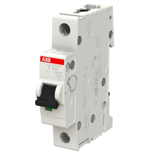 ABB JISTIČ S201M-B63 1P 63A B 10KA