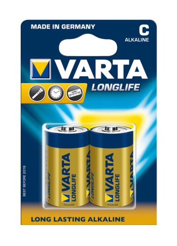 Baterie Varta Longlife C 2 ks