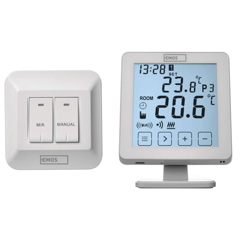 Pokojový programovatelný bezdrátový WiFi termostat P5623, 2101306000