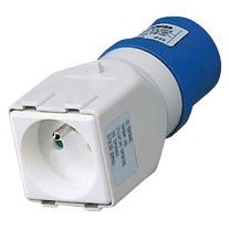 EST G GW64203 ADAPTÉR  I/D AD.2P+T 16A 230V 2X2P+E FRENCH