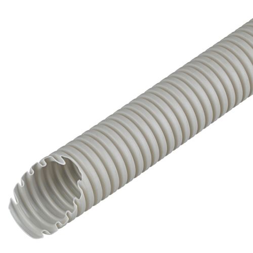 FRA TRUBKA OHEBNÁ FFKU-EL-F-25 PLAST. ŠEDÁ 320N (BAL=50M) 25005025