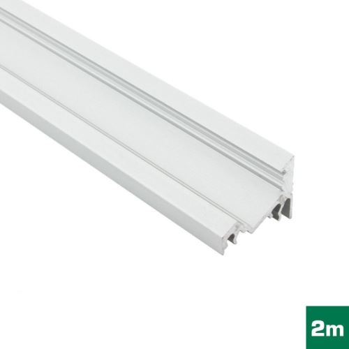 FK FKU60-2M 4731628 AL U PROFIL BEZ PLEXI 22X16X2000MM ROHOVÝ