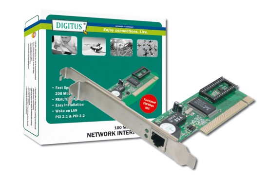 Digitus Fast Ethernet PCI Card 10/100Mbit Realtek