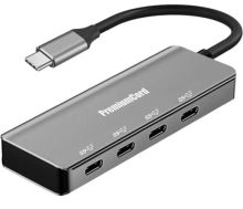 PremiumCord 5G SuperSpeed Hub USB-C na 4x USB 3.2 C Aluminum ku31hub10 PremiumCord 5G SuperSpeed Hub USB-C na 4x USB 3.2 C Aluminum ku31hub10