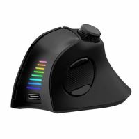 EVOLVEO TwinVerti, bezdrátová vertikální ergonomická myš, podsvícená,tichá, 2.4GHz+Bluetooth, černá TWINVERTI EVOLVEO TwinVerti, bezdrátová vertikální ergonomická myš, podsvícená,tichá, 2.4GHz+Bluetooth, černá TWINVERTI