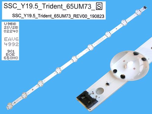 LED podsvit 715mm, 9LED / DLED Backlight 715mm - 9 D-LED, SSC_Y19.5_Trident_65UM73 / EAV64