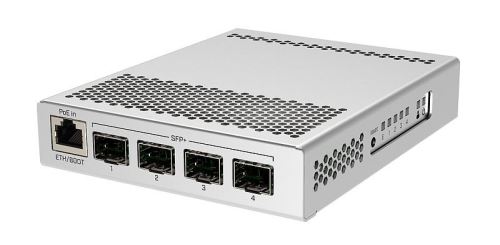 MikroTik Cloud Router Switch CRS305-1G-4S+IN, Dual Boot (SwitchOS, RouterOS)