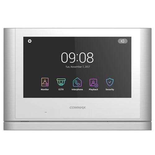 VAR COM VIDEOTELEFON CDV-1024MA BÍLÝ (17-30VDC) 10INCH FULL HD DOTYKOVÝ PAMĚŤ 0110-390