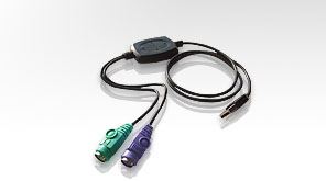 ATEN UC-10KM Konvertor USB - 2xPS/2 (myš a klávesnice)