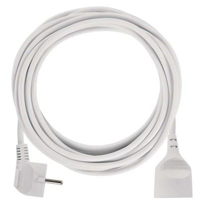 Prodlužovací kabel 7 m / 1 zásuvka / bílý / PVC / 1,5 mm2, P0117R