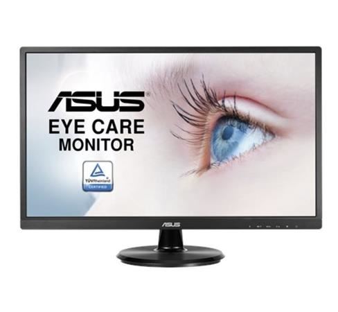 ASUS VA249HE 24" (23.8") Monitor, FHD (1920x1080), VA, HDMI, D-Sub, Flicker free, Low Blue