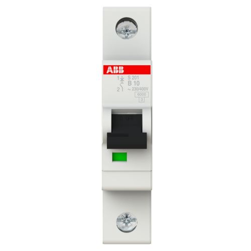 ABB JISTIČ S201-B10 1P 10A B 6KA