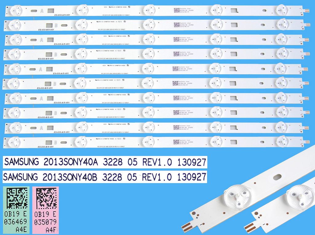 LED podsvit sada Sony náhrada celkem 10 pásků 387m