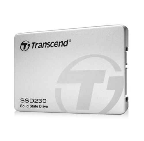 TRANSCEND SSD230S 1TB SSD disk 2.5'' SATA III, 3D TLC, Aluminium casing, 560MB/s R, 500MB/