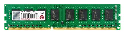 Transcend paměť 8GB DDR3L-1600 U-DIMM 2Rx8 CL11, tray