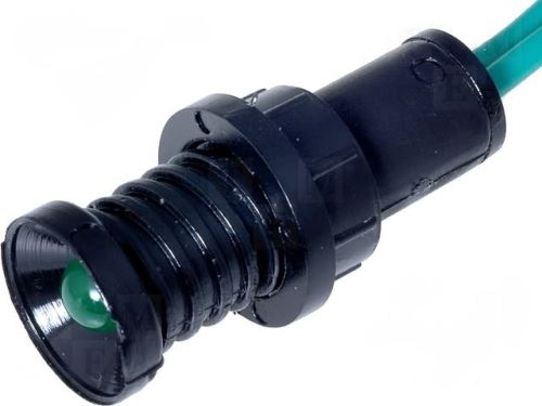Kontrolka LED 230VAC, zelená LKM220-G