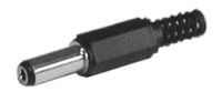 Zásuvka napájecí kabelová (female) prům.1,4x3,4mm, L=9,5mm