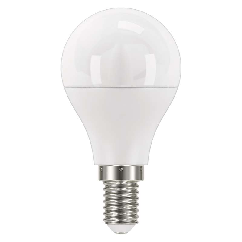 LED žárovka Classic Mini Globe / E14 / 7,3 W (60 W) / 806 lm / neutrální bílá, 1525731411