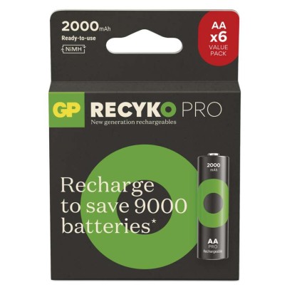Nabíjecí baterie GP ReCyko Pro Professional AA (HR6), 1032226200