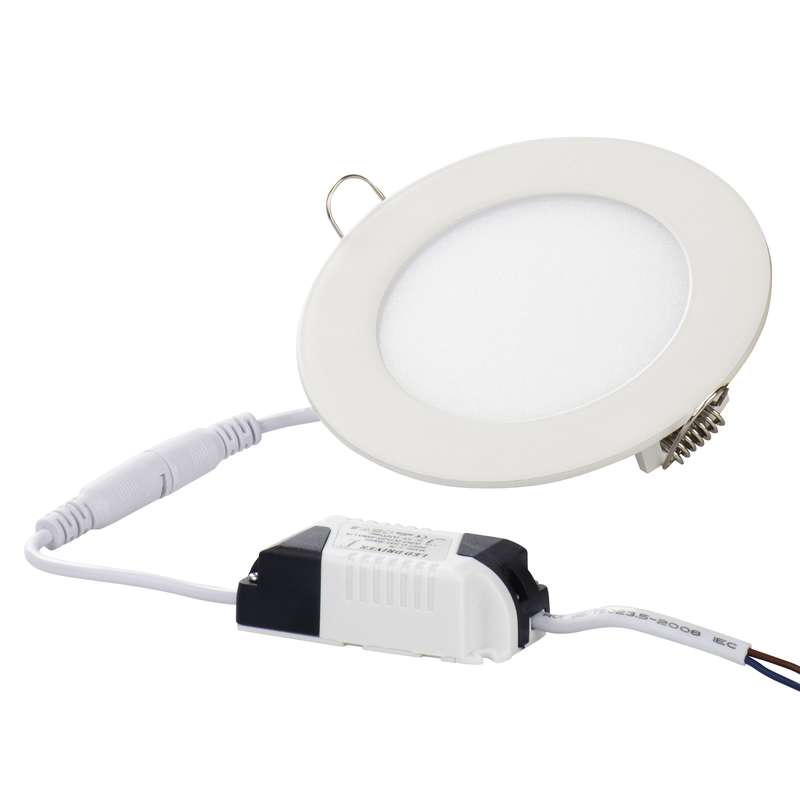 LED vestavné svítidlo PROFI, kruhové, bílé, 6W neutrální bílá, 1540110620