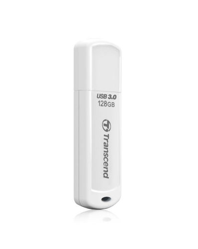 Transcend 128GB JetFlash 730 USB 3.1 flash disk, bílý