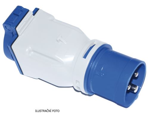 DK ADAPTÉR Z 16A/3P NA UIFG 200-250V IP44 16A 3-PÓL II 216-6 S/UIFG