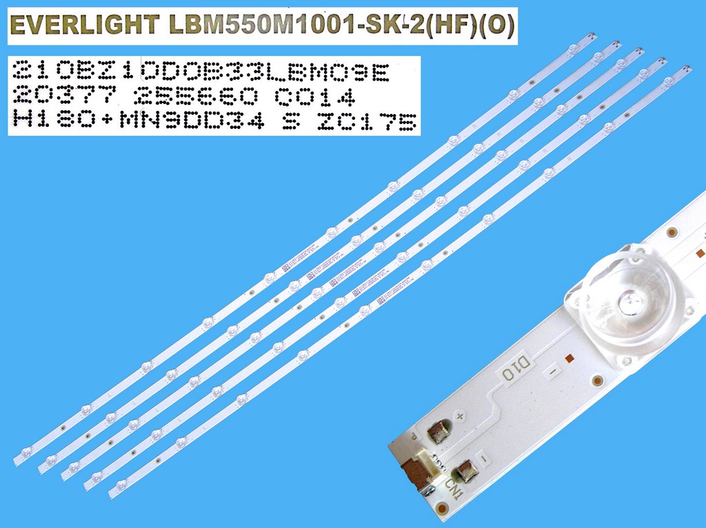 LED podsvit 1082mm sada Philips LBM550M1001-SK-2 /